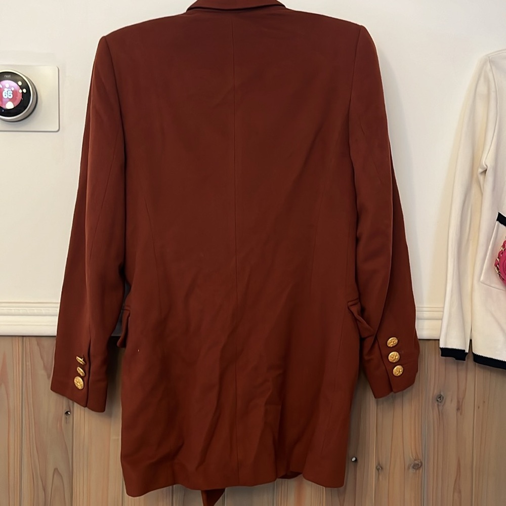 Escada 100% cashmere double breasted blazer size 34 S - Picture 3 of 7